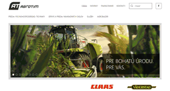 Desktop Screenshot of agrotim.sk